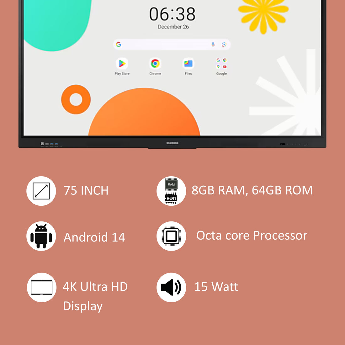 Samsung WAF Digital Board 75Inch