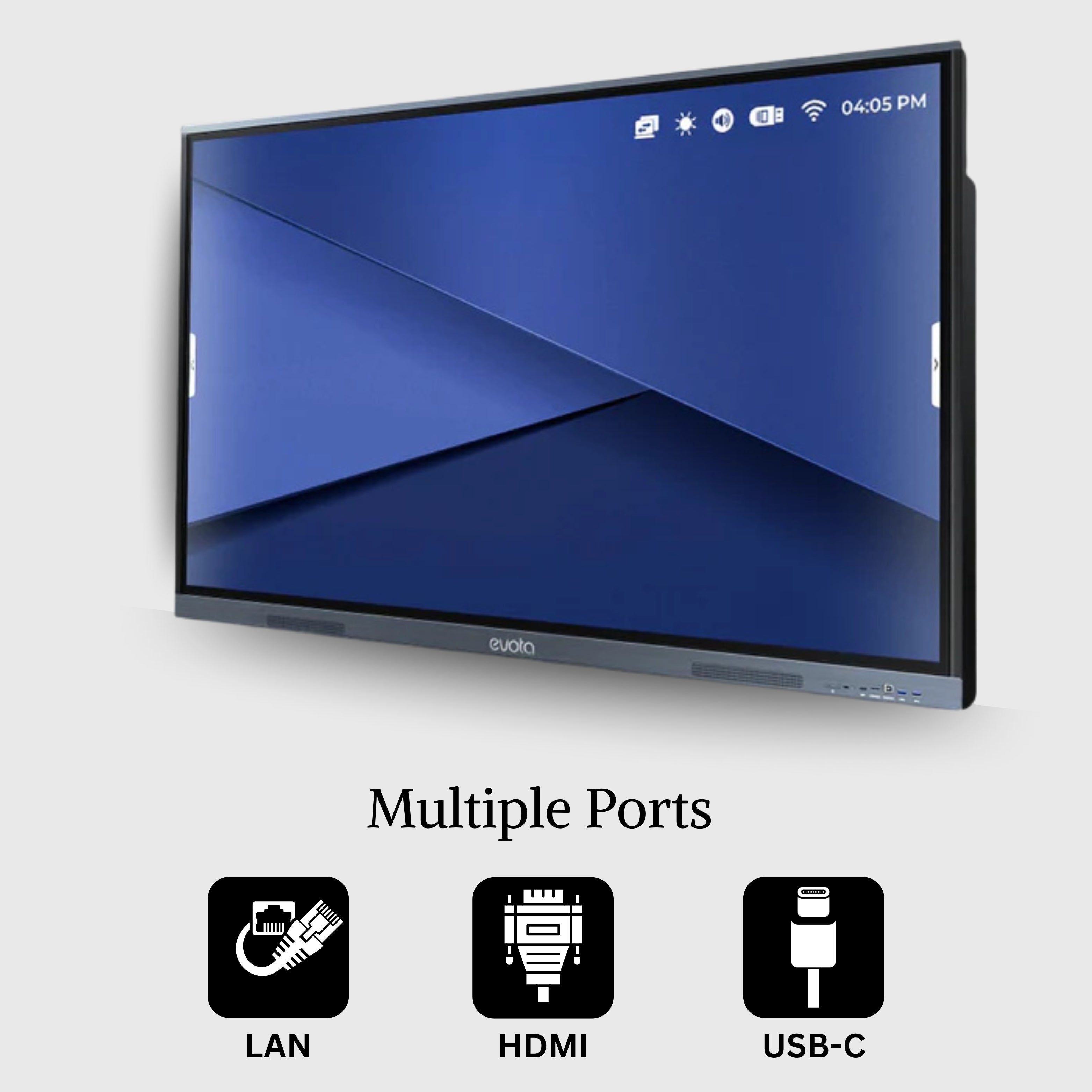 Evota 75 Inch Interactive Flat Panel / Smart Board / Digital Board