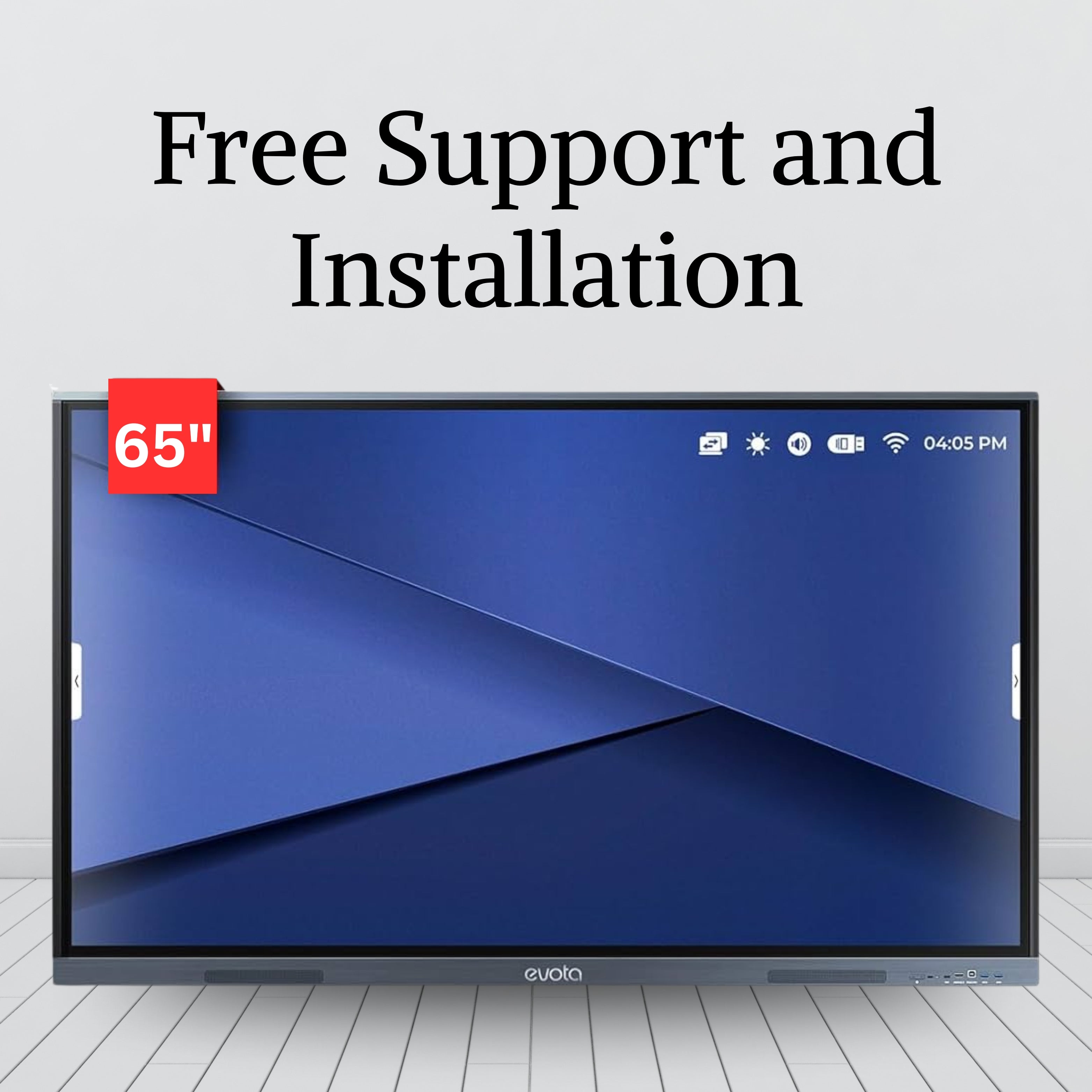 Evota 75 Inch Interactive Flat Panel / Smart Board / Digital Board