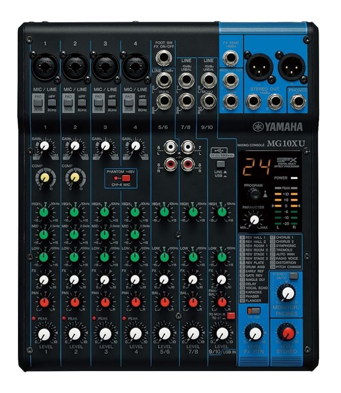 Yamaha MG10XU Analog Mixer