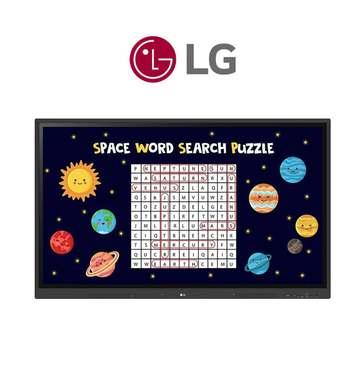 LG Android 16 interactive flat panel
