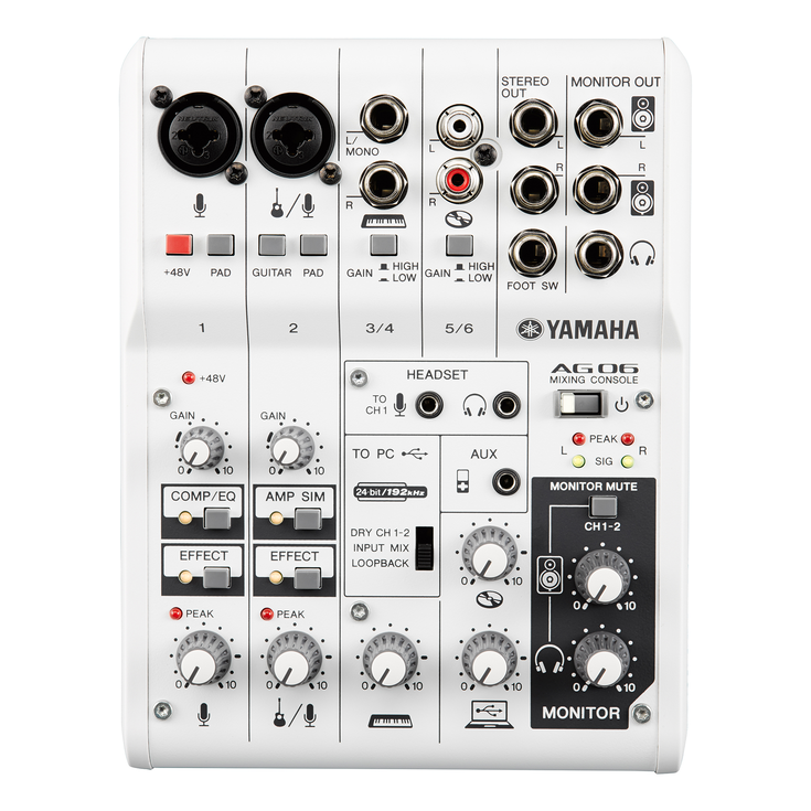 Yamaha  AG06Mixing Console